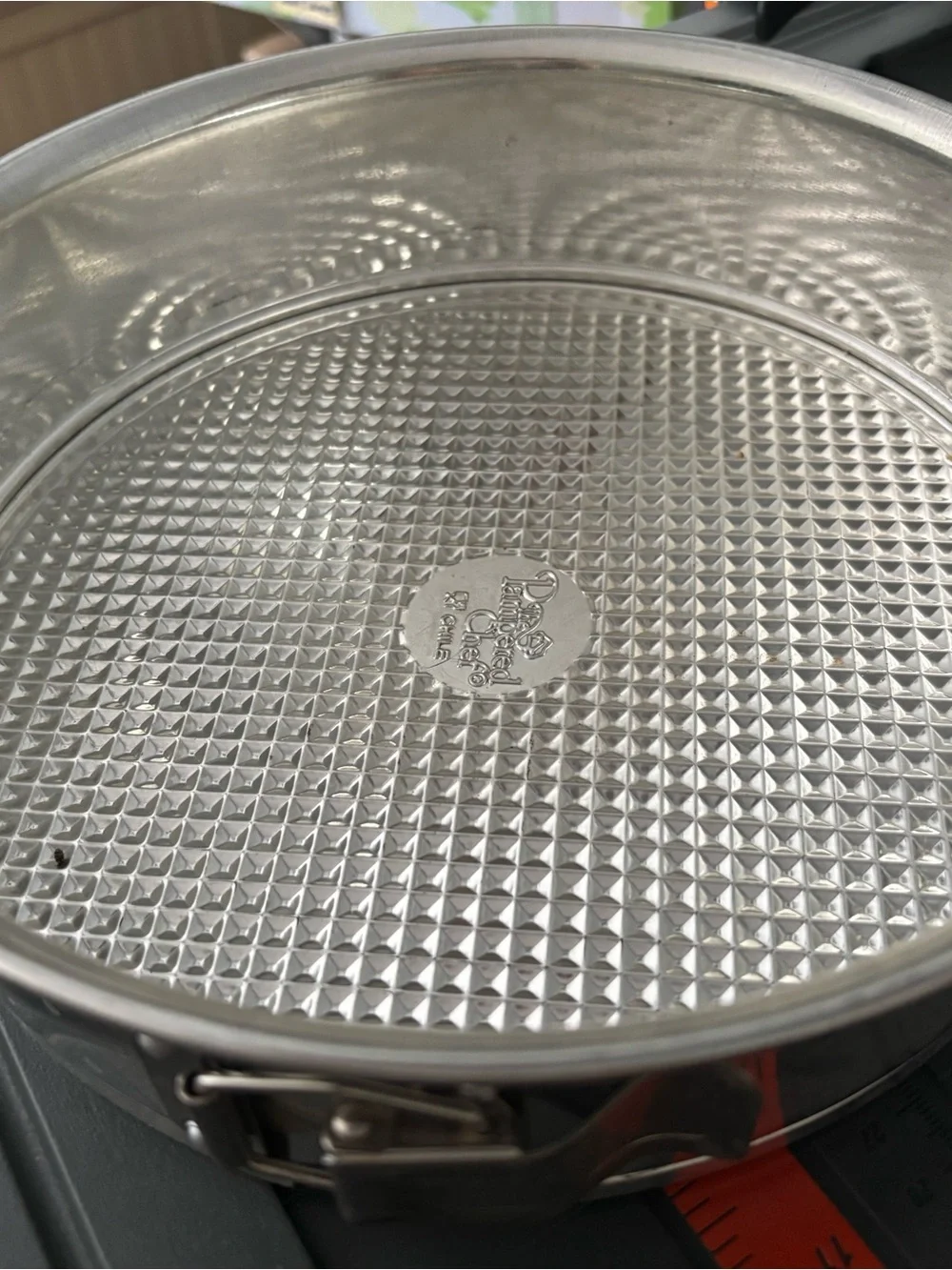 Stainless Steel 3-Piece Baking Set - Silver- Spring form pan